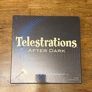 Telestrations After Dark Board Game - NWT brand new still sealed in plastic